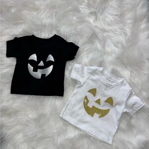 Baby and Toddler jack-o-lantern Pumpkin Halloween Shirt